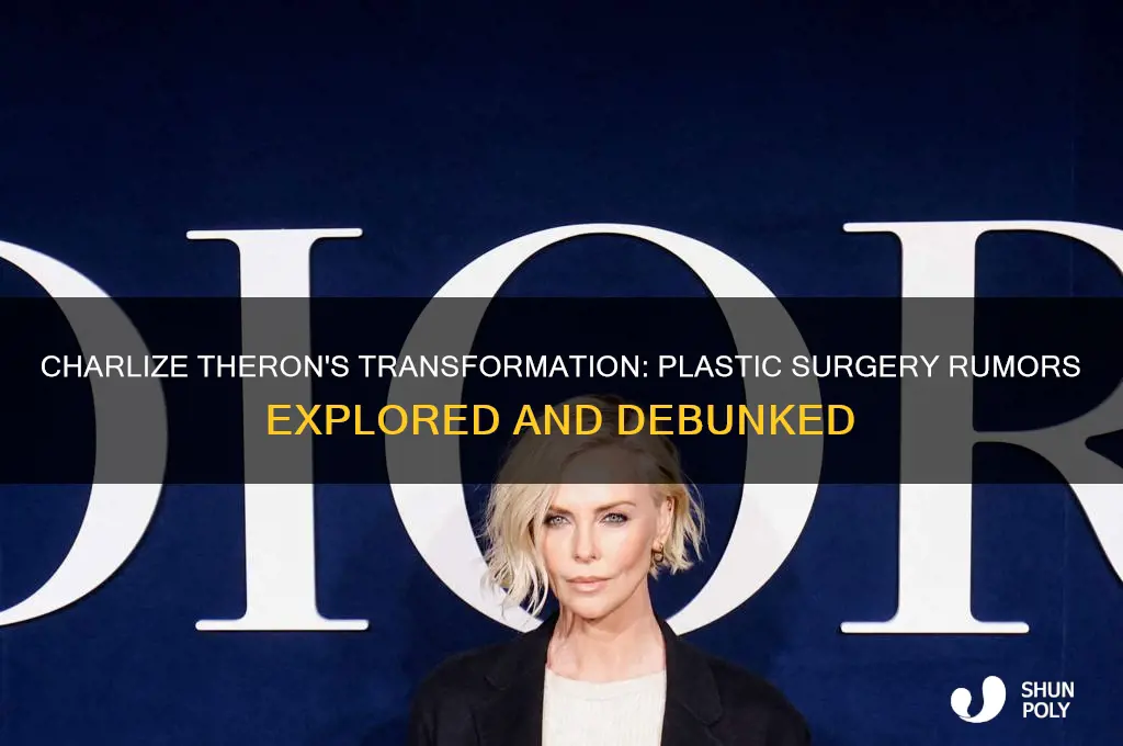 does charlize theron had plastic surgery