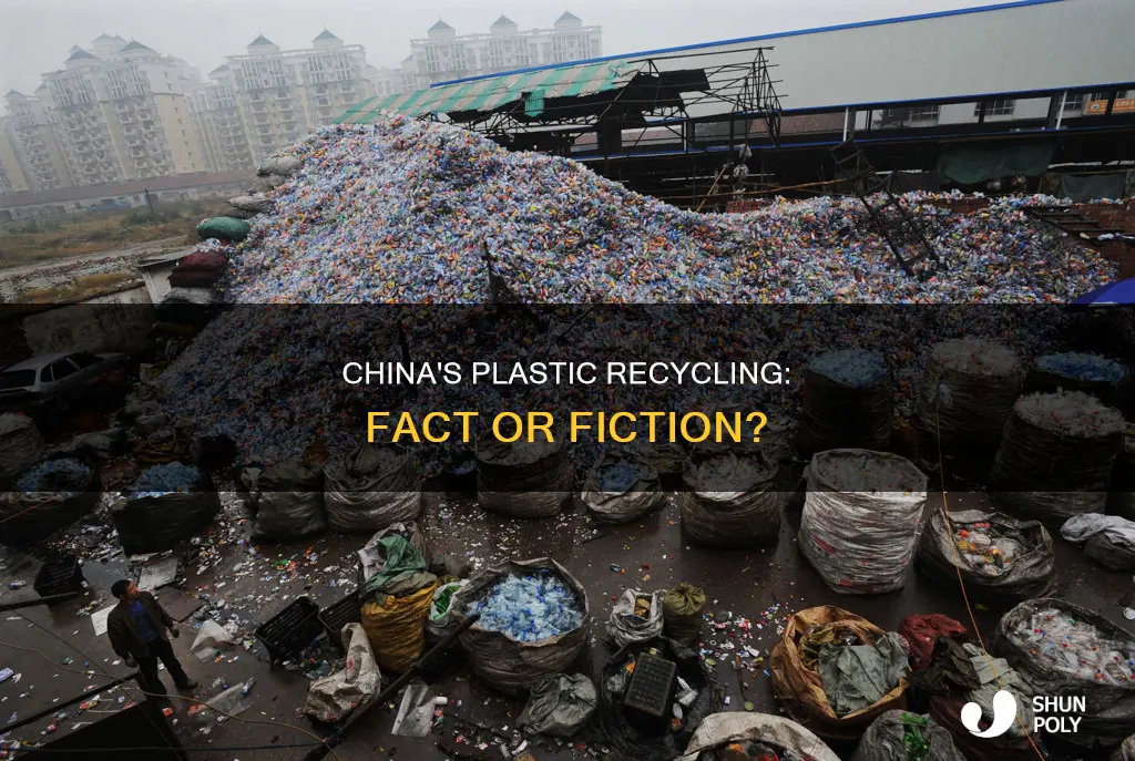 does china actually recycle plastic