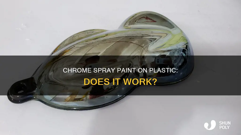 does chrome spray paint work on plastic