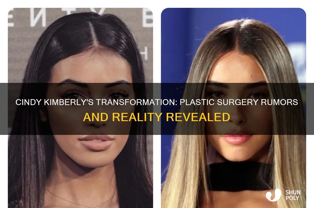 does cindy kimberly have plastic surgery
