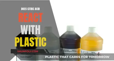 Citric Acid and Plastic: A Reactive Relationship?