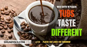 Plastic Coffee Tubs: Taste Difference?