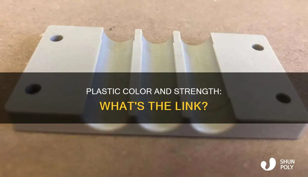 does color of plastic affect strength
