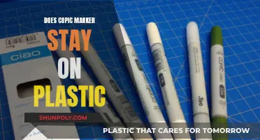 Copic Markers: Permanent on Plastic?