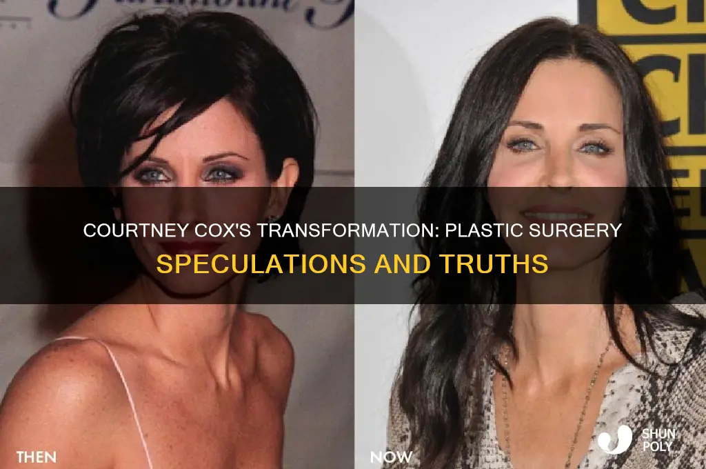 does courtney cox have plastic surgery