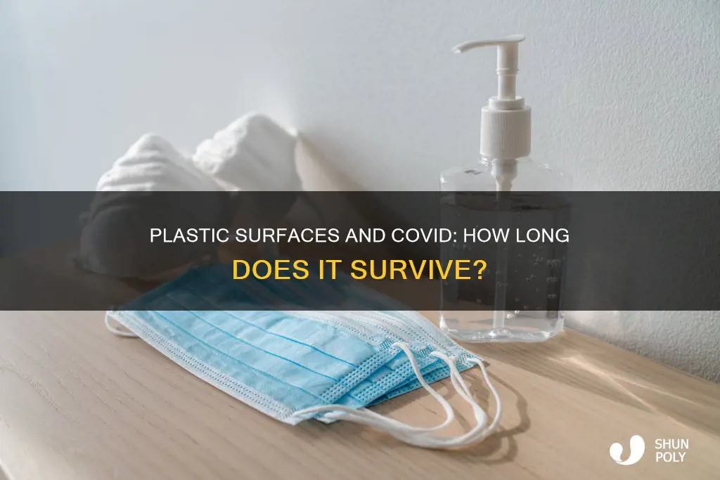 does covid live on plastic surfaces