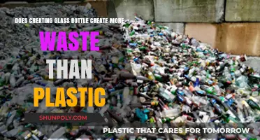Glass vs. Plastic Bottles: Which Produces More Waste?