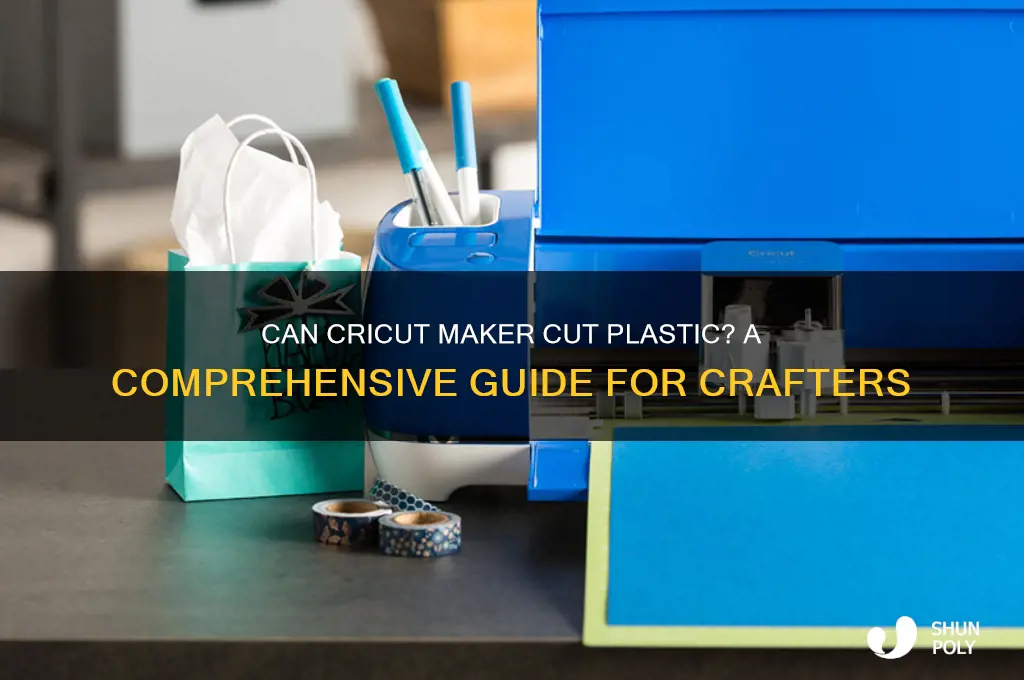 does cricut maker cut plastic