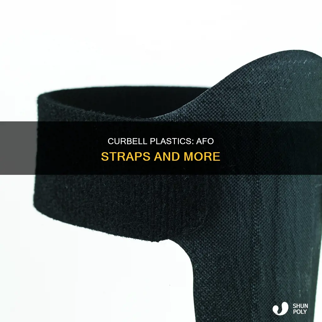 does curbell plastics have afo straps