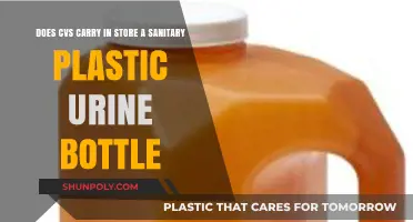 Does CVS Sell In-Store Sanitary Plastic Urine Bottles?