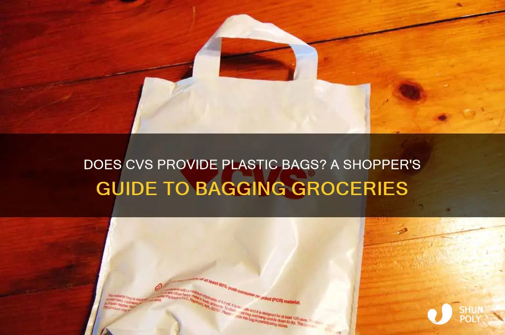 does cvs have plastic bags