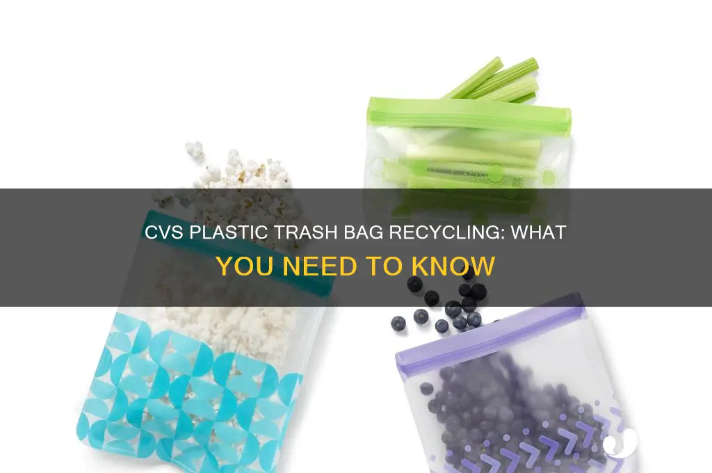 does cvs have plastic trash bag recycling