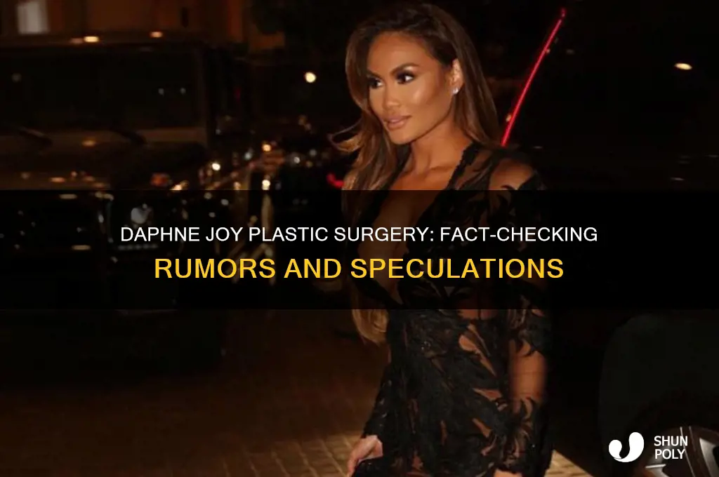 does daphne joy plastic surgery