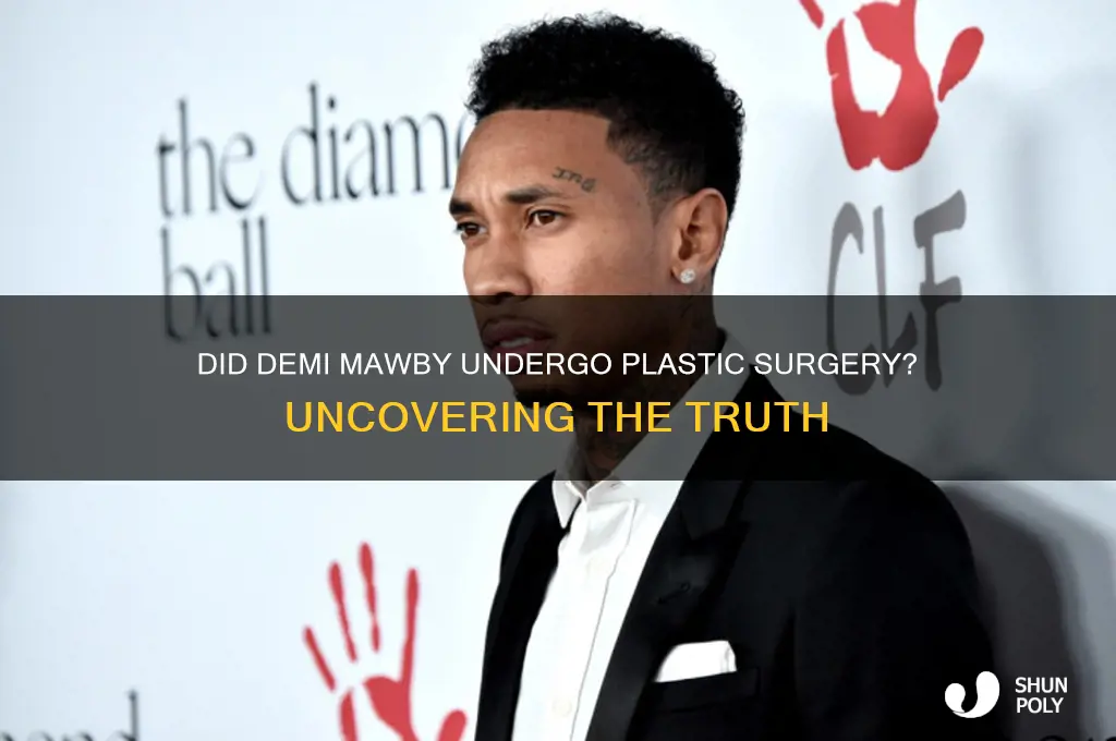 does demi mawby have plastic surgery