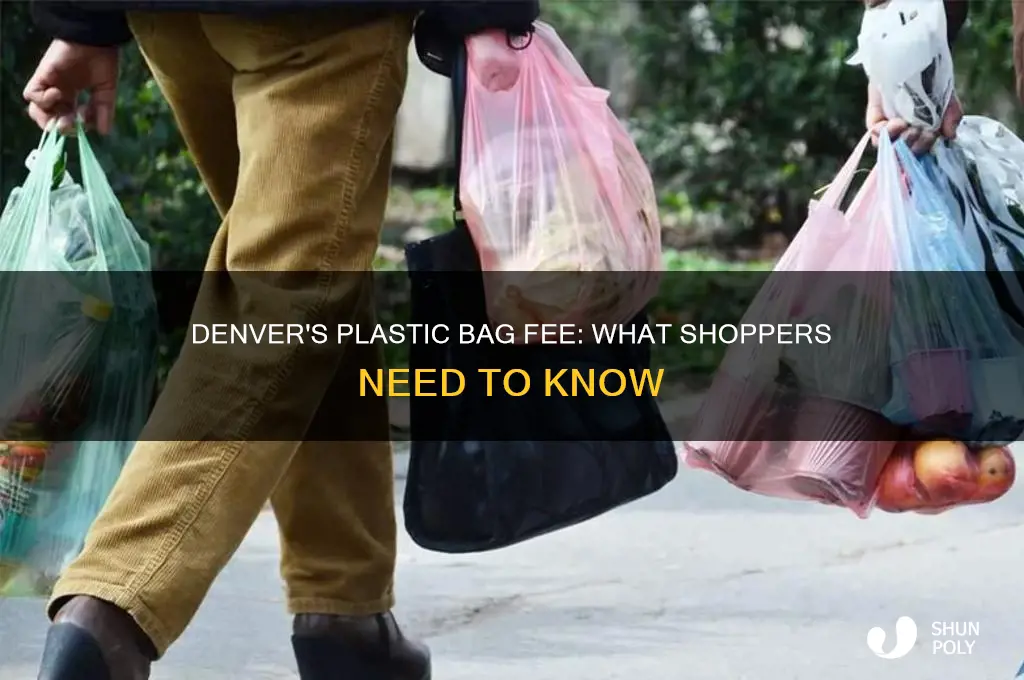 does denver charge for shopping plastic bags