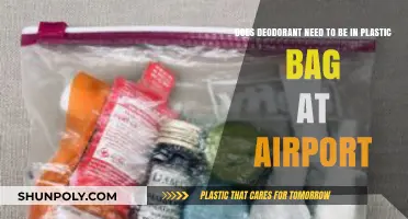 Travel Tip: Does Deodorant Need a Plastic Bag at Airport Security?