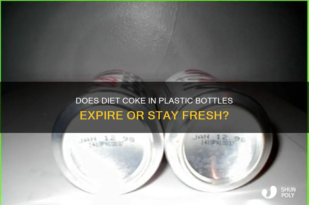 does diet coke in plastic bottle go bad