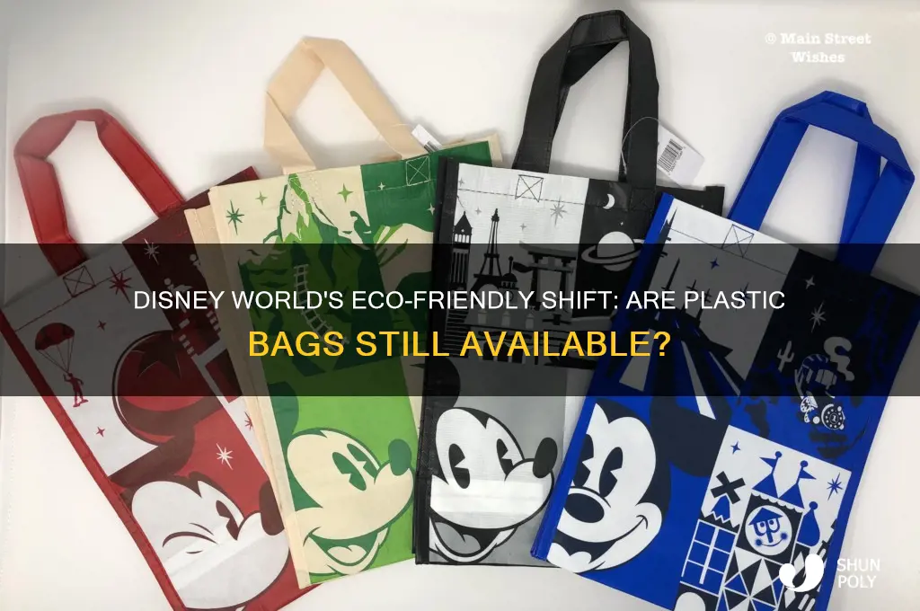 does disney world have plastic bags