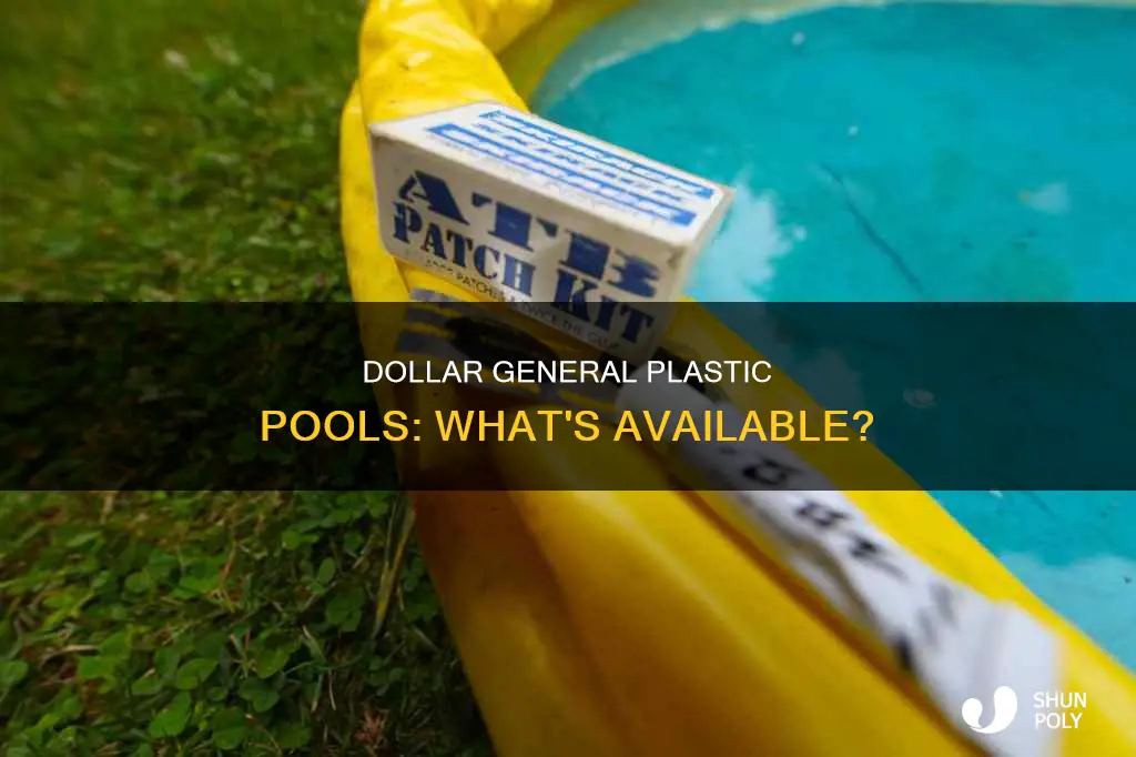 does dollar general have plastic pools