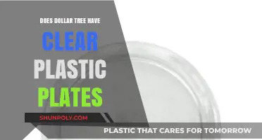 Clear Plastic Plates at Dollar Tree: Availability and Options Explored