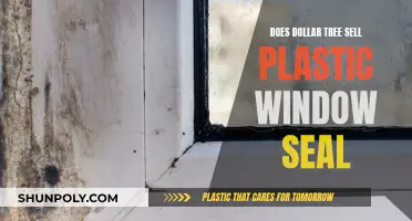 Dollar Tree's Plastic Window Seal: Where to Buy?