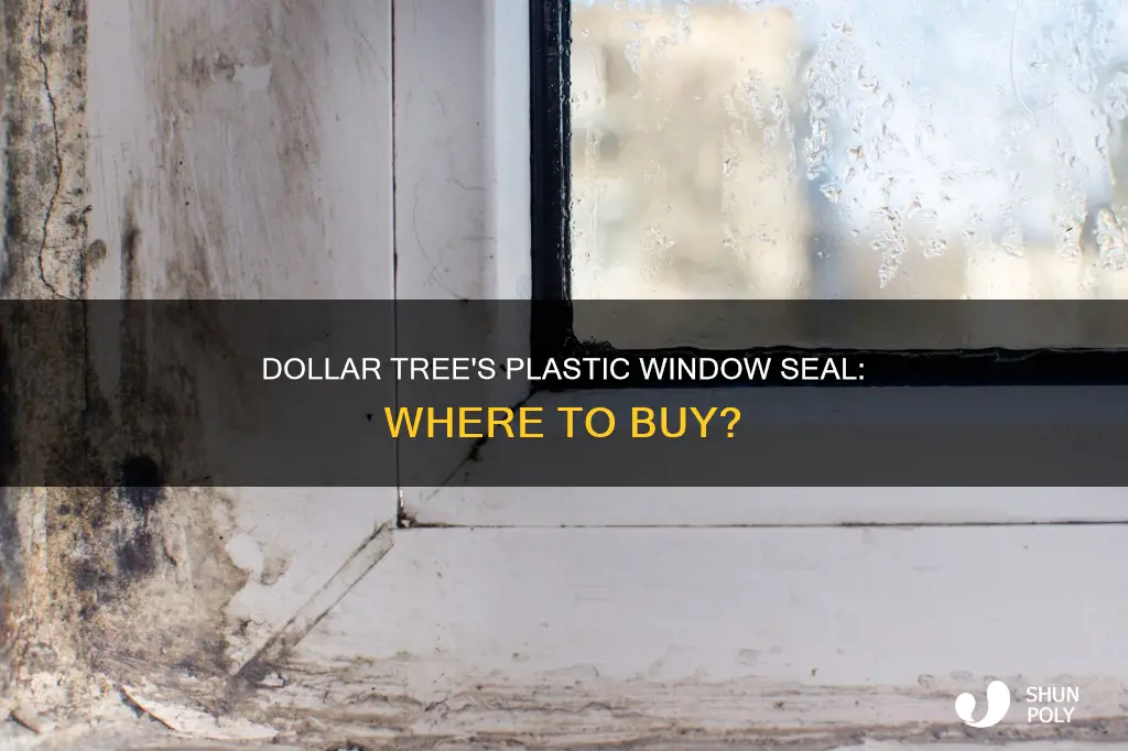 does dollar tree sell plastic window seal