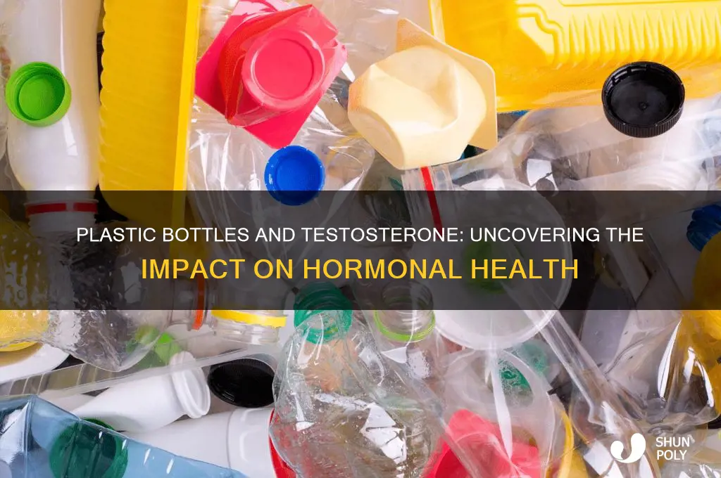 does drinking water from plastic bottles lower testosterone