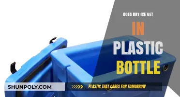 Can Dry Ice Safely Be Stored in Plastic Bottles?