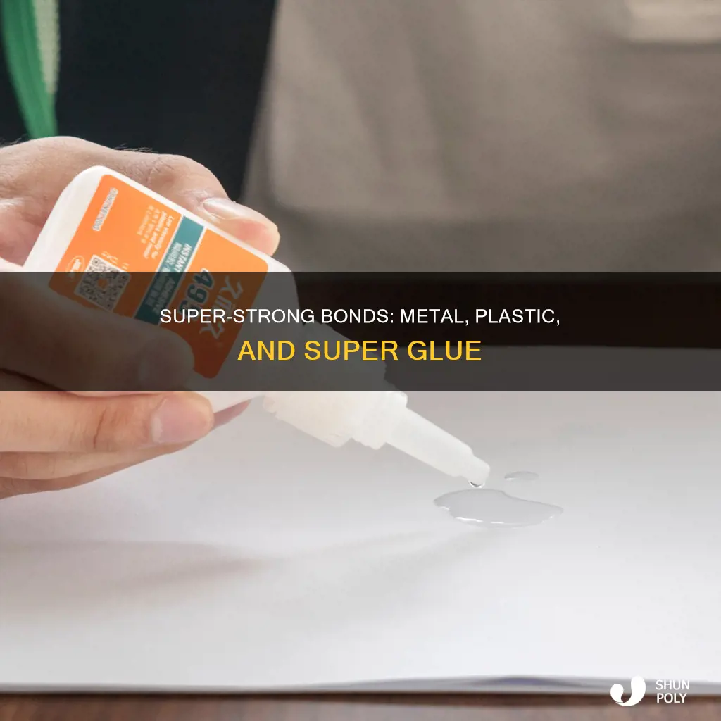 does duro superglue stick metal to plastic