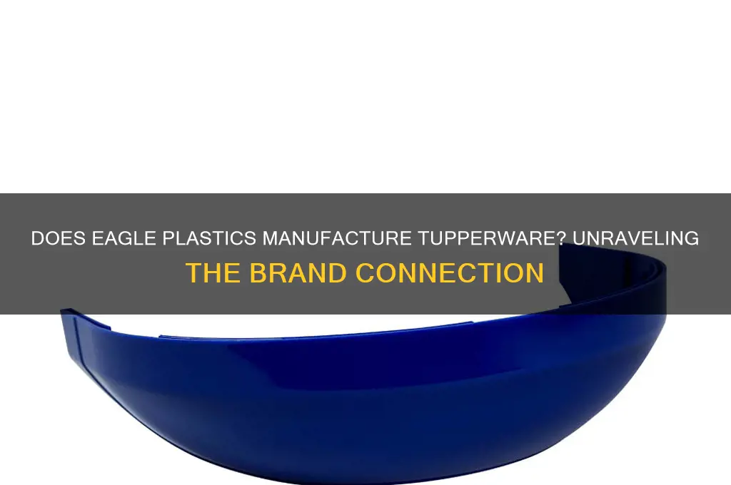 does eagle plastics make tupperware