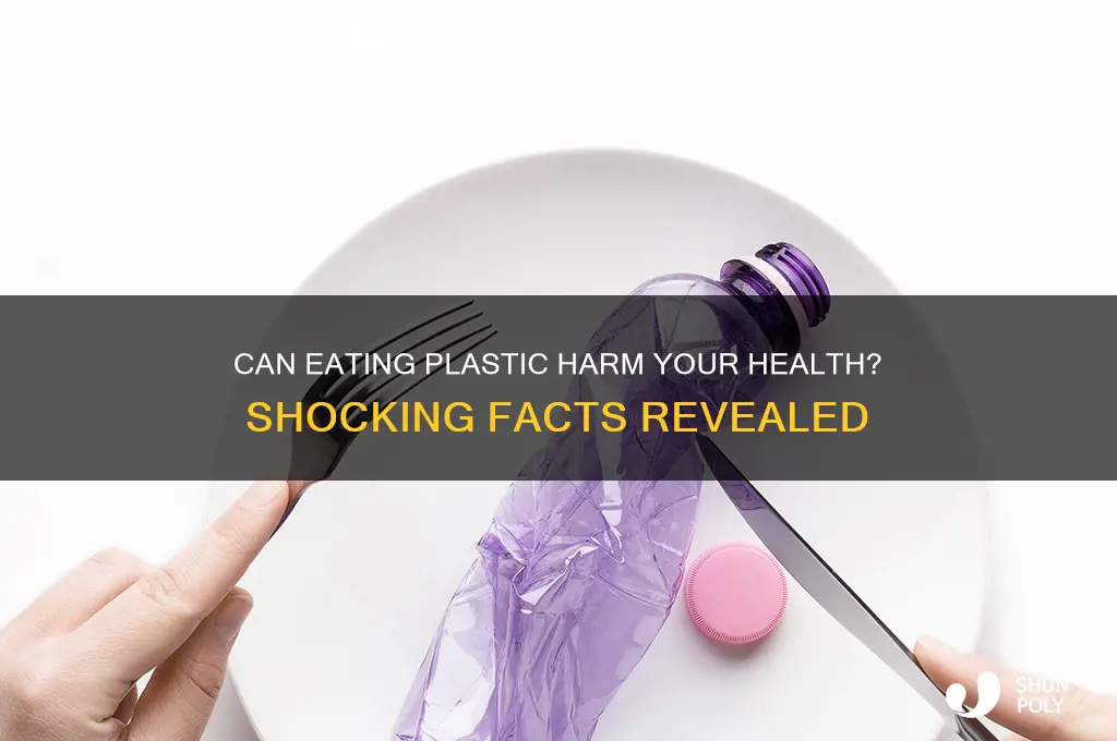 does eating plastic make you sick