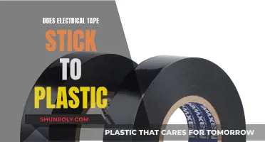 How to Stick Electrical Tape on Plastic