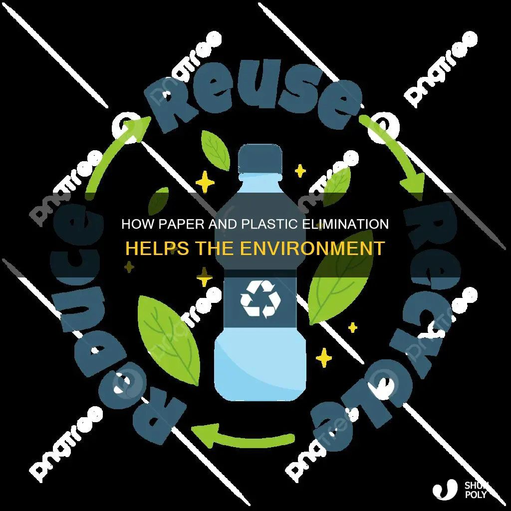does elikination of paper and plastic help