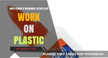 Elmer's Washable Clear Glue: Effective Adhesive Solution for Plastic Surfaces?