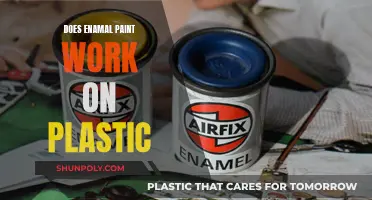 Enamel Paint on Plastic: Does It Work?