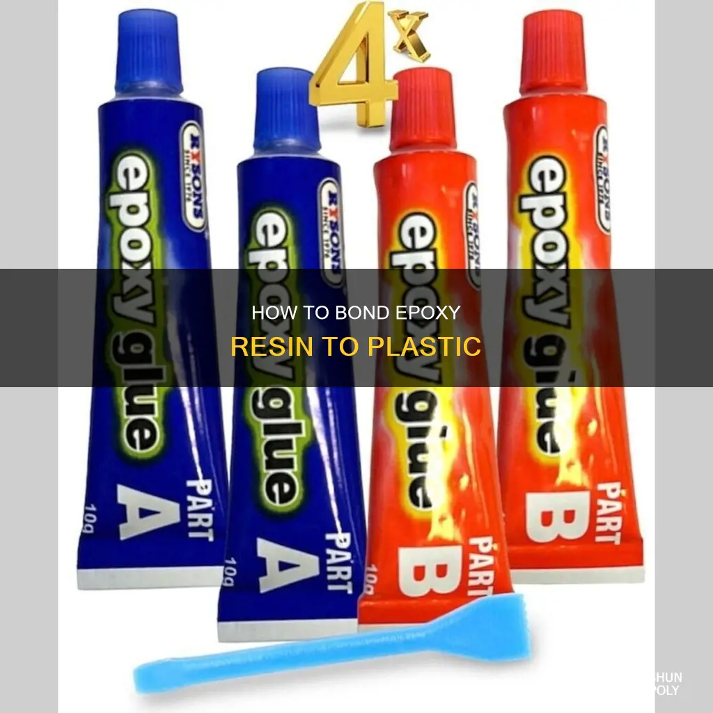 does epoxy resin bond to plastic