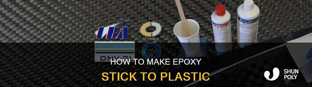 does epoxy stick well to plastic