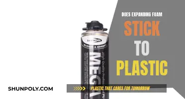 Expanding Foam: Sticking to Plastic?