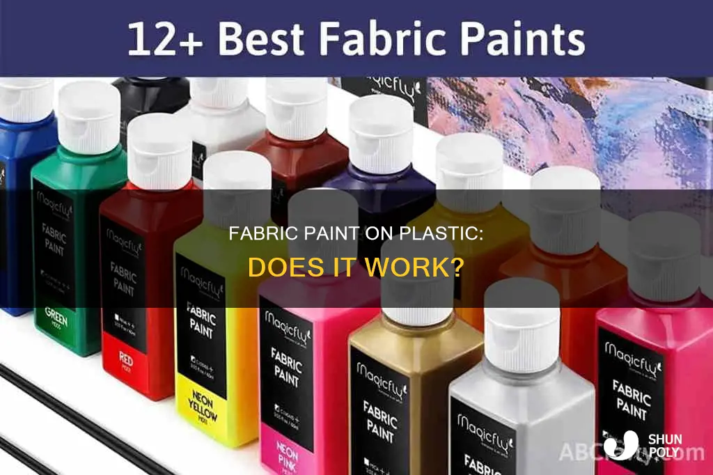 does fabric paint work on plastic