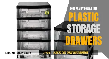 Best Storage Drawers: Family Dollar's Plastic Drawer Options
