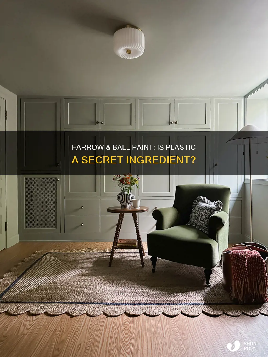 does farrow and ball paint contain plastic