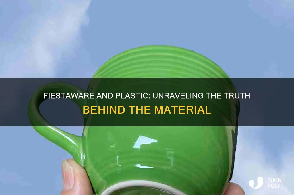 does fiestaware make plastic