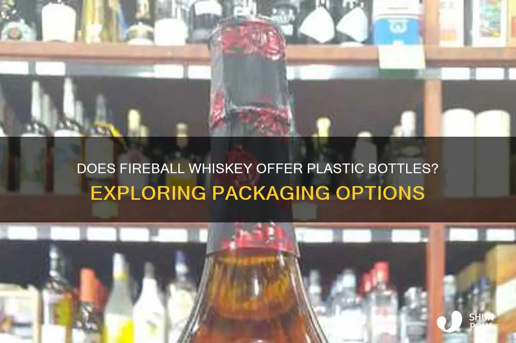 does fireball come in plastic bottles