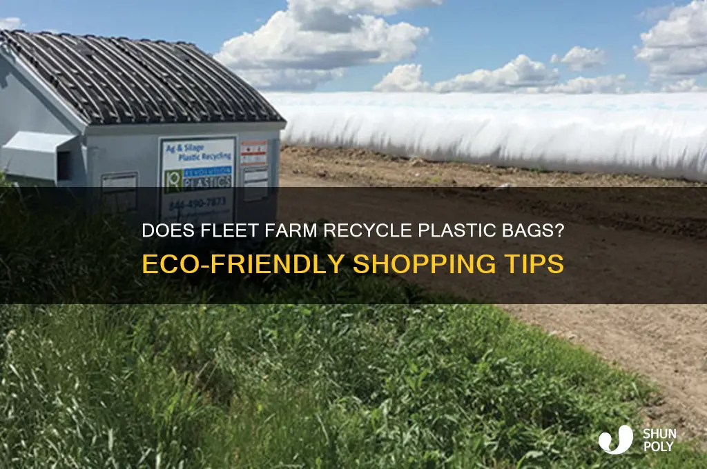 does fleet farm recycle plastic bags