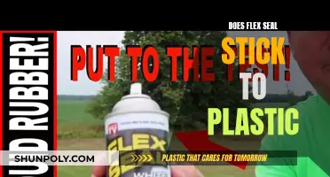 How Well Does Flex Seal Stick to Plastic?