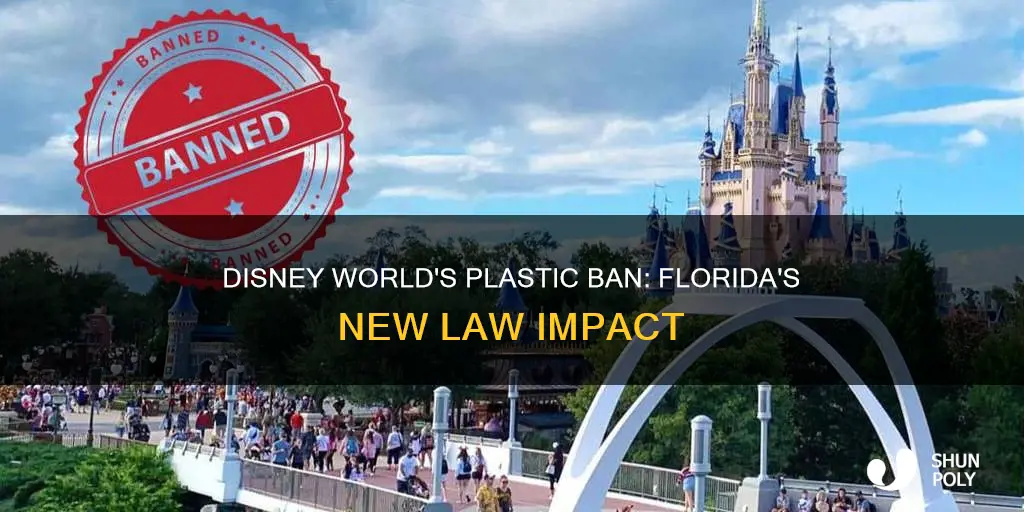 does florida plastic ban affect disney world