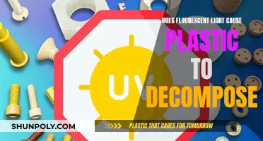 Fluorescent Light's Impact on Plastic Decomposition