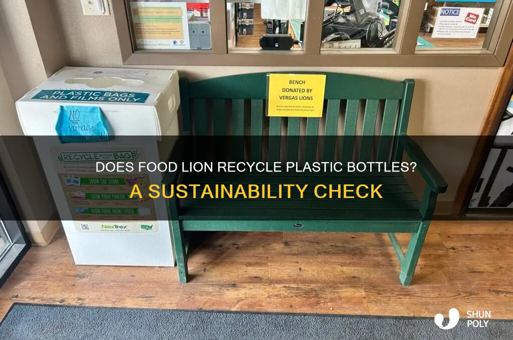 does food lion recycle plastic bottles