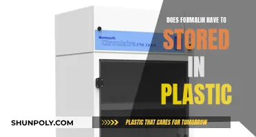 Storing Formalin: Plastic Containers, a Must?