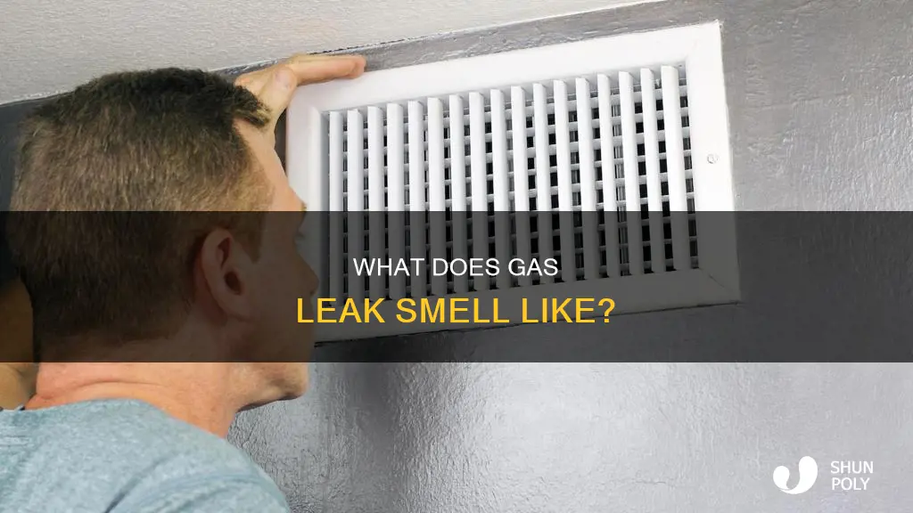 does gas smell like burning plastic